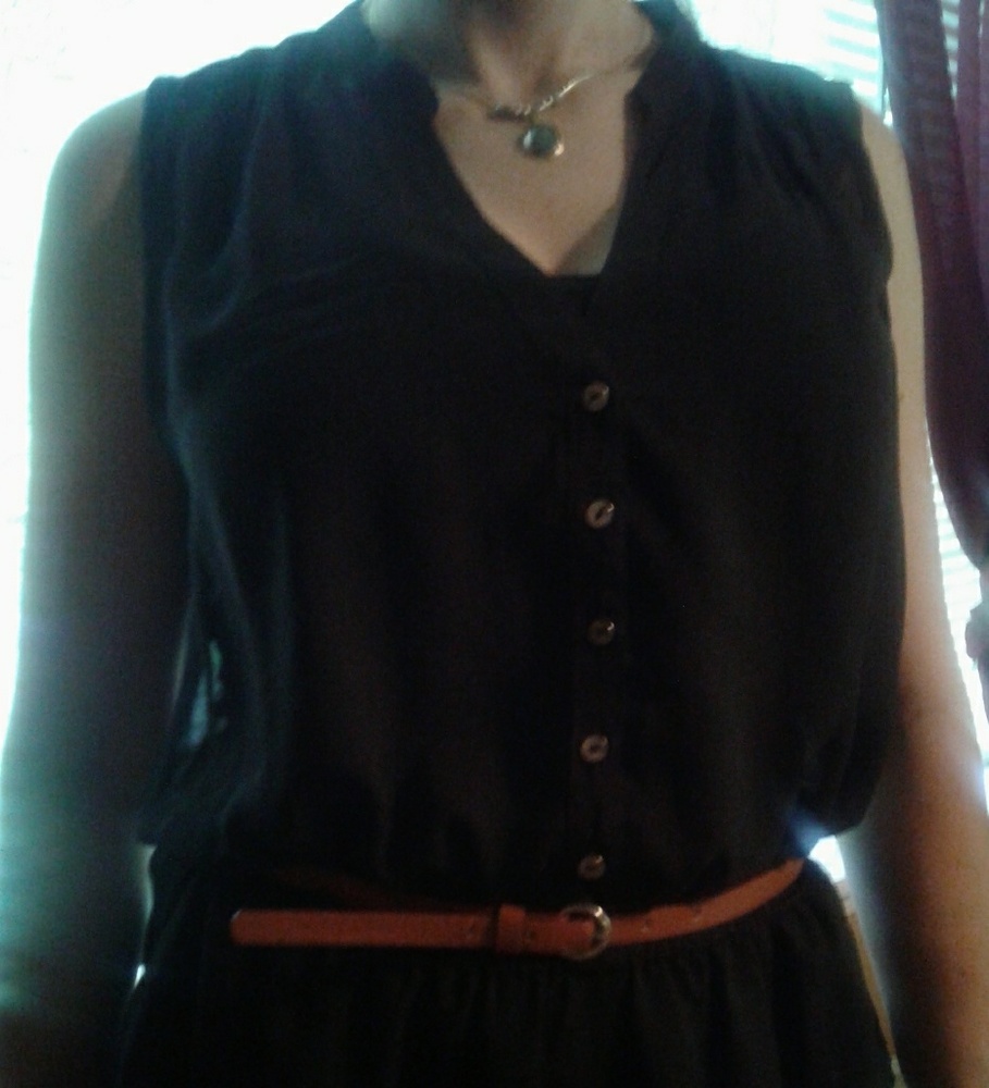 GUESS Black Blouse